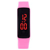 New Silicone Unisex Watchband Women Men LED Digital Screen Watch  Sports Watches Fashion Outdoor Wristwatches for student kids