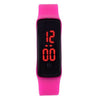 New Silicone Unisex Watchband Women Men LED Digital Screen Watch  Sports Watches Fashion Outdoor Wristwatches for student kids