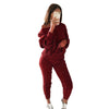 Litthing 2019 Autumn Women Sweater Set Ladies Warm Knitted Sets O Neck Solid Knitting Sweater and Long Pants Set Outfits Women