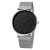 Simplicity Modern Quartz Watch Women Mesh Stainless Steel Bracelet High Quality Casual Wrist Watch for Woman Montre Femme D20